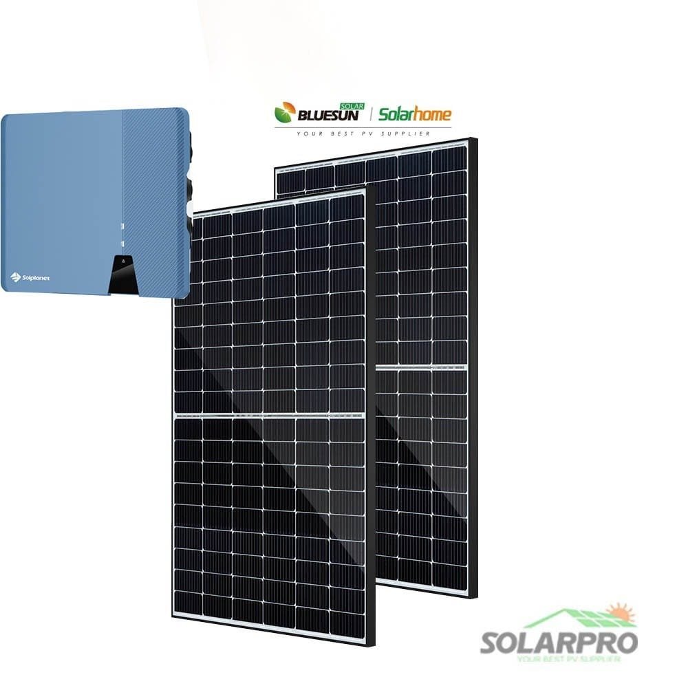 Solplanet hibridinis saulės elektrinės komplektas 8kW